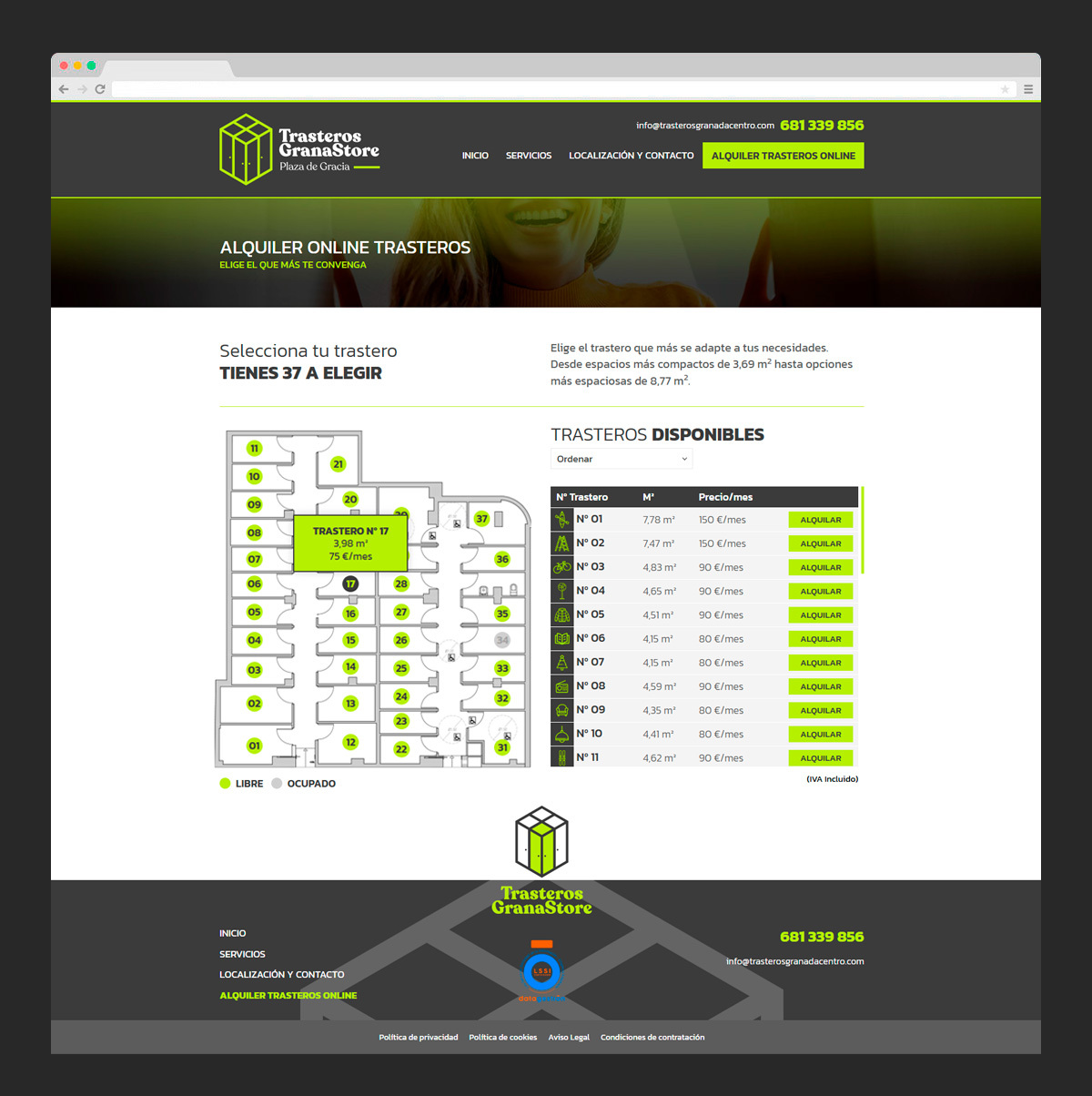 Imagen adicional 1 del proyecto Trasteros GranaStore