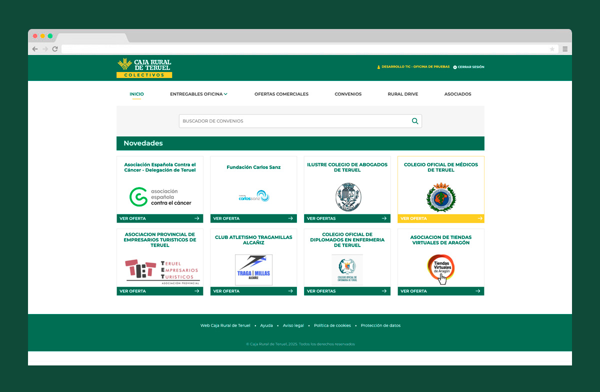 Imagen adicional 3 del proyecto Caja Rural de Teruel Colectivos