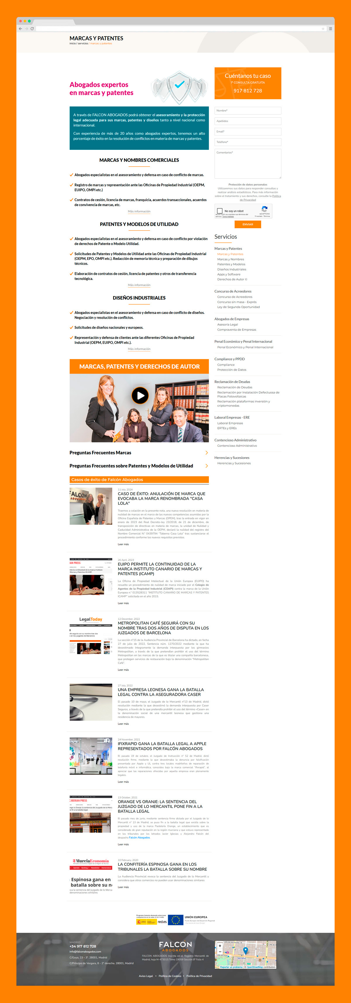 Imagen adicional 2 del proyecto Falcón Abogados