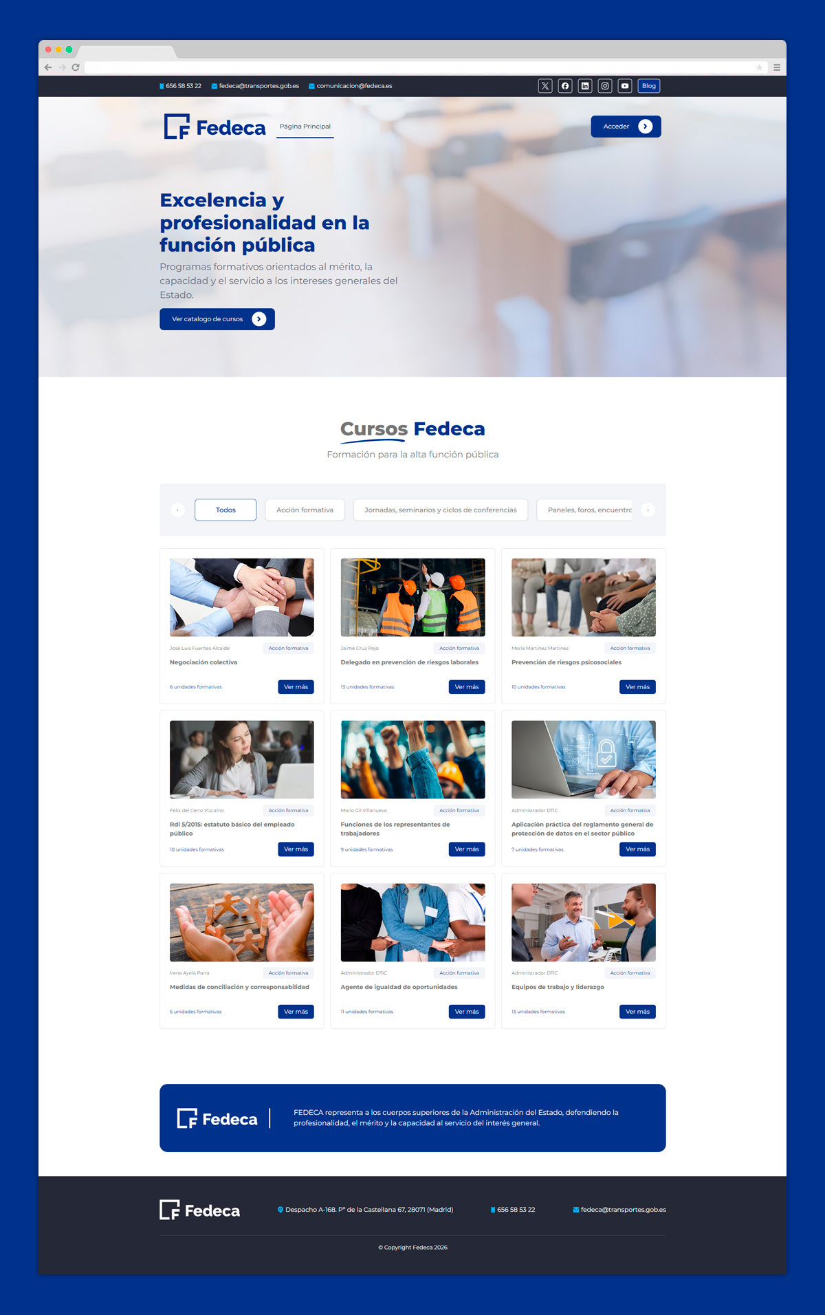 Imagen adicional 1 del proyecto FEDECA - Aula virtual Moodle